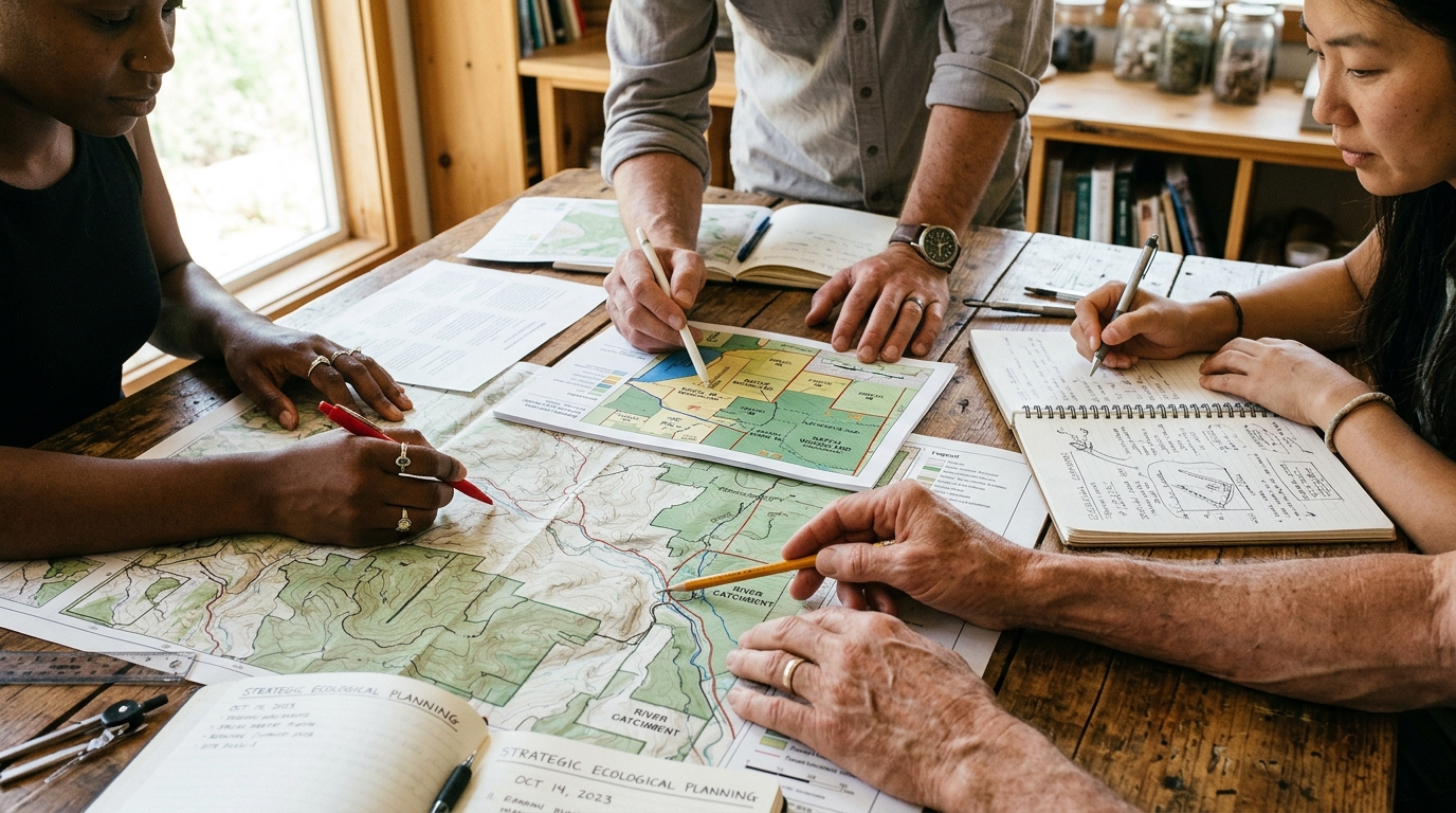 Cartographie et planification des directives écologiques